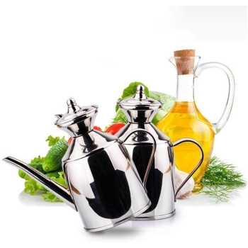 Dozownik oliwy ze stali nierdzewnej dzbanek 500 ml [13090000356]